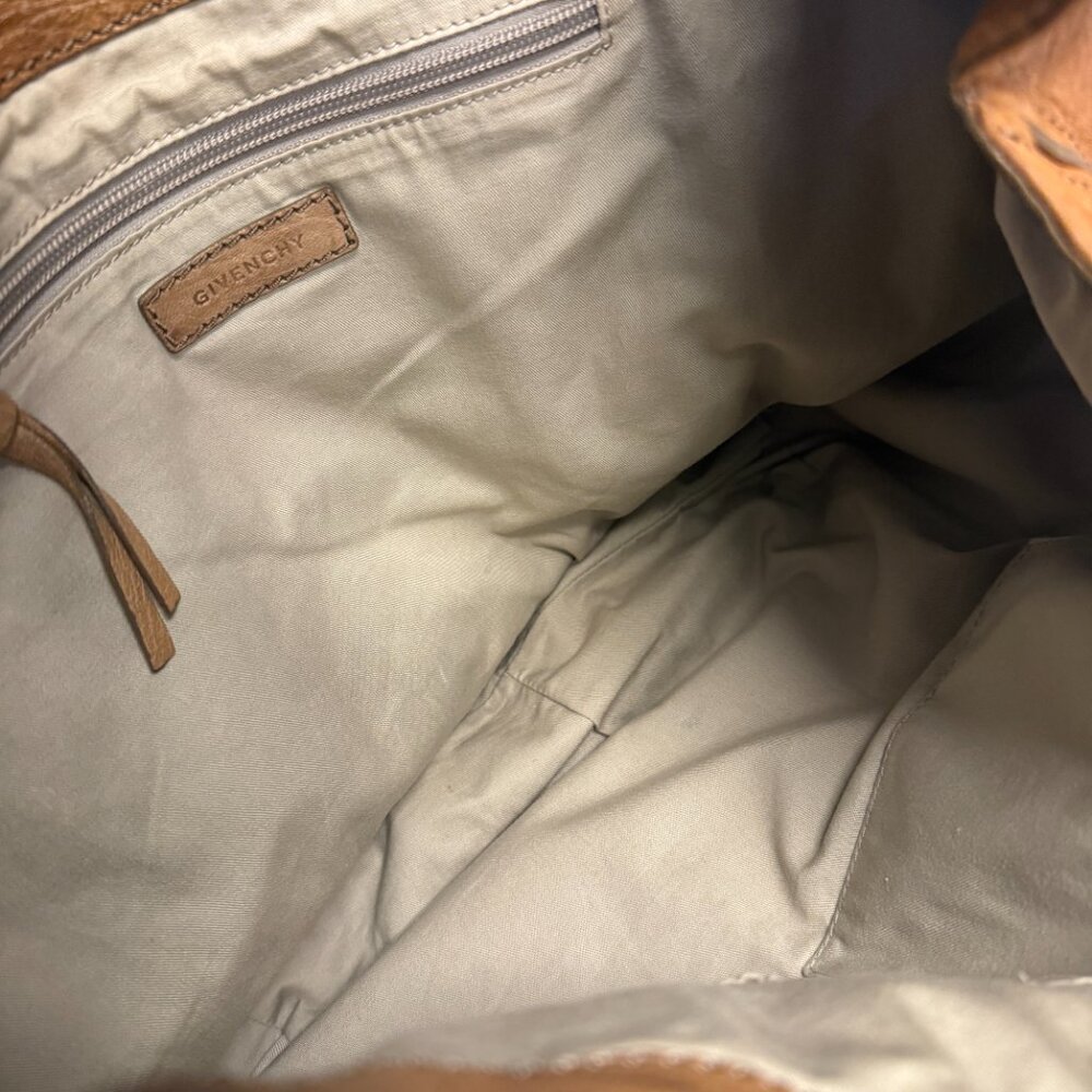 Givenchy Brown Leather Eclipse Hobo Bag - Picture 6 of 8